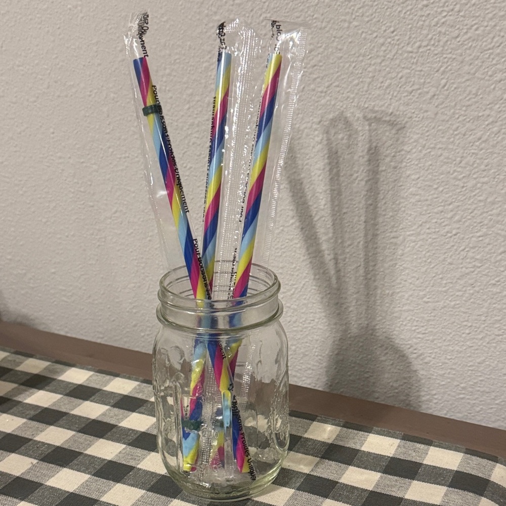 Starbucks Colorful Straws (3)